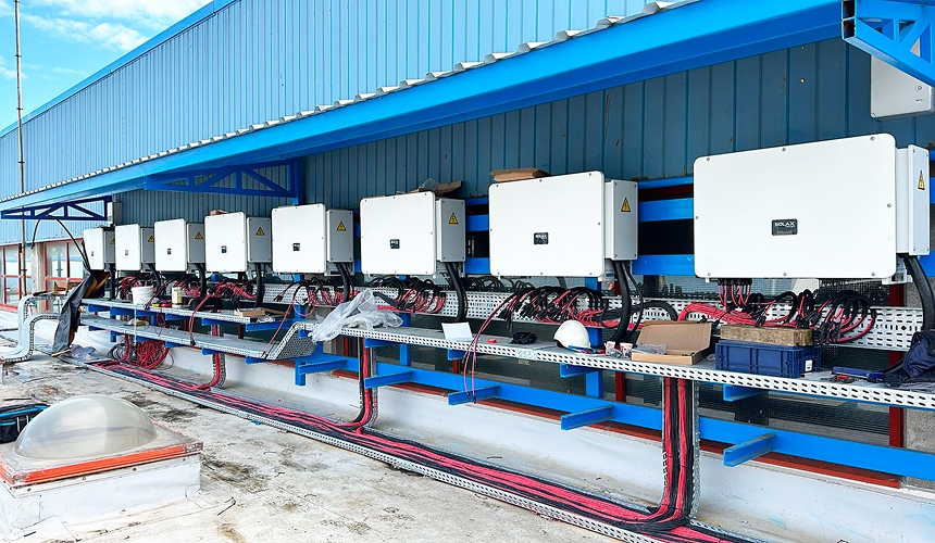 Istanbul 1MW Solar Project with SolaX X3-Forth
