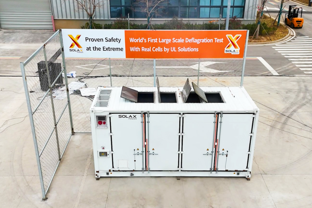 Solax Power's unit energy storage box Solax Power's unit energy storage box