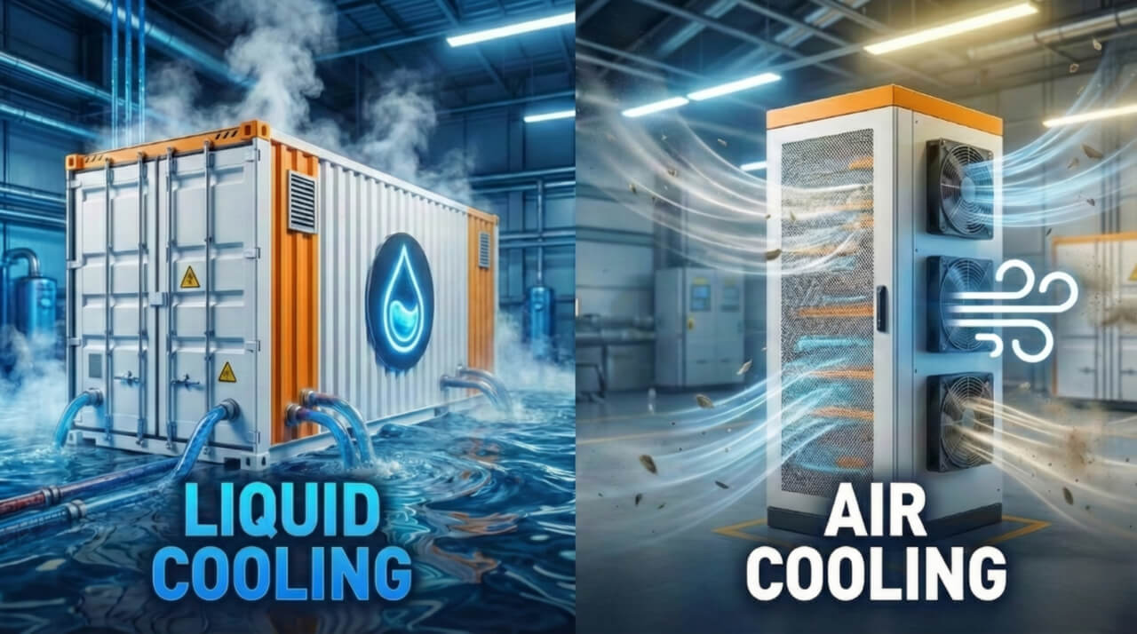 Commercial Energy Storage: Liquid Cooling vs Air Cooling.jpg