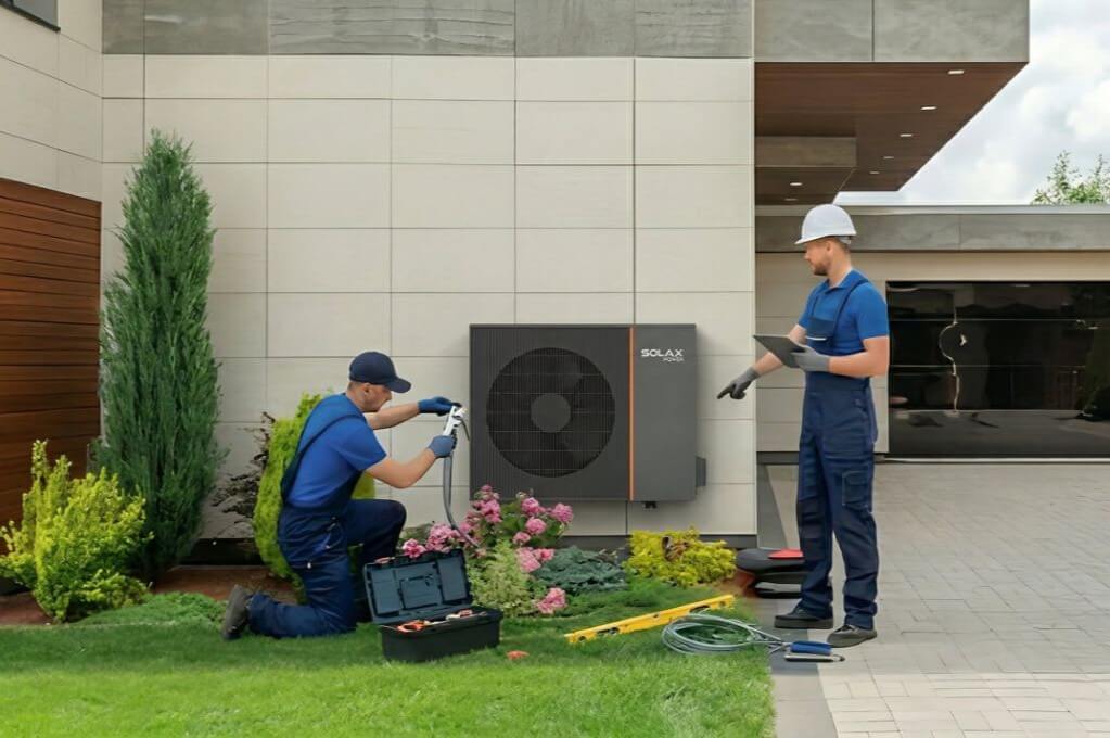 air to water heat pump installation air to water heat pump installation