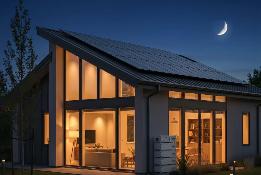 5 to 10 kWh battery storage for evening-heavy homes
