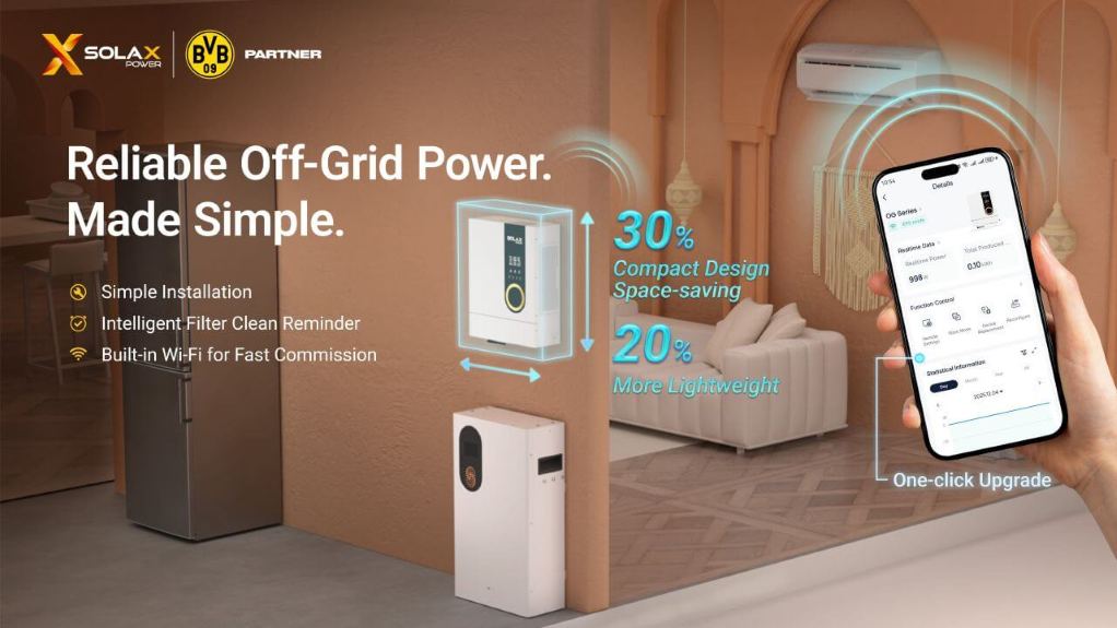 For Off-Grid Cabins SolaX OG series